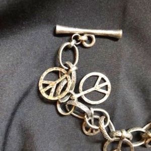 *HOST PICK* Lucky Brand Peace Sign Bracelet *NEW*